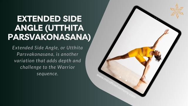 Warrior Ii Pose Variation (One Knee On The Floor) Yoga, Yoga Sequences,  Benefits, Variations, and Sanskrit Pronunciation
