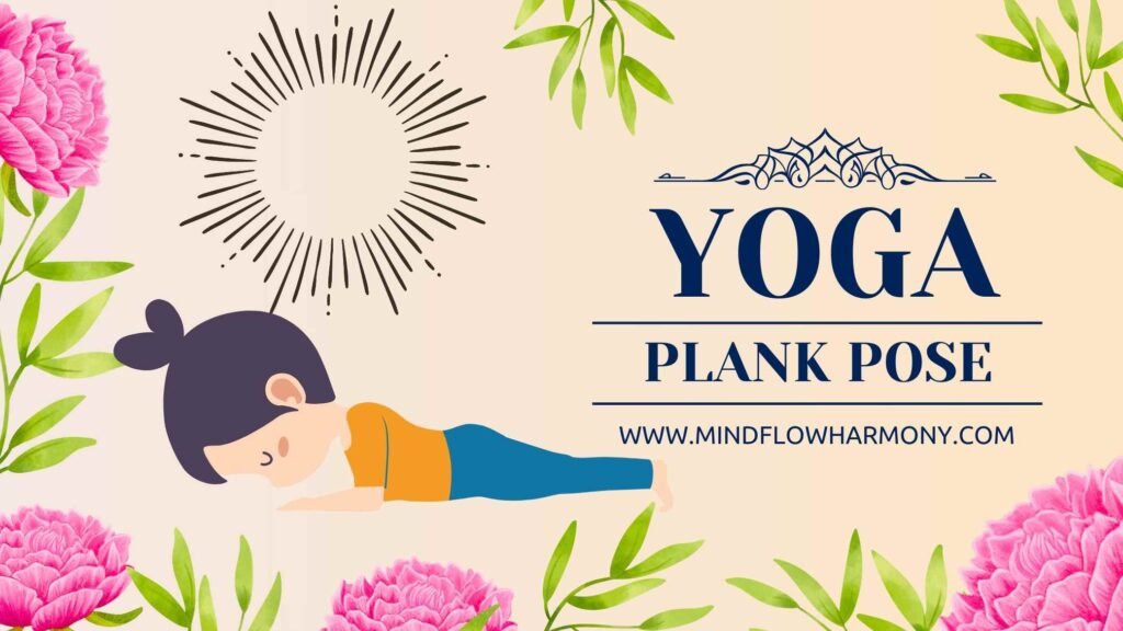 Plank pose yoga for kids