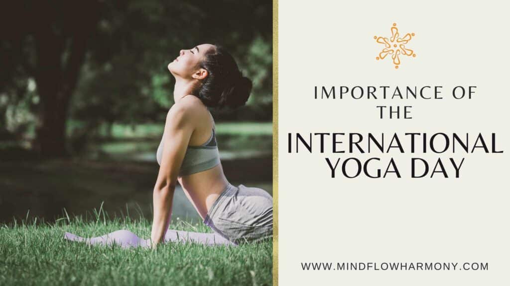importance of the International Yoga Day