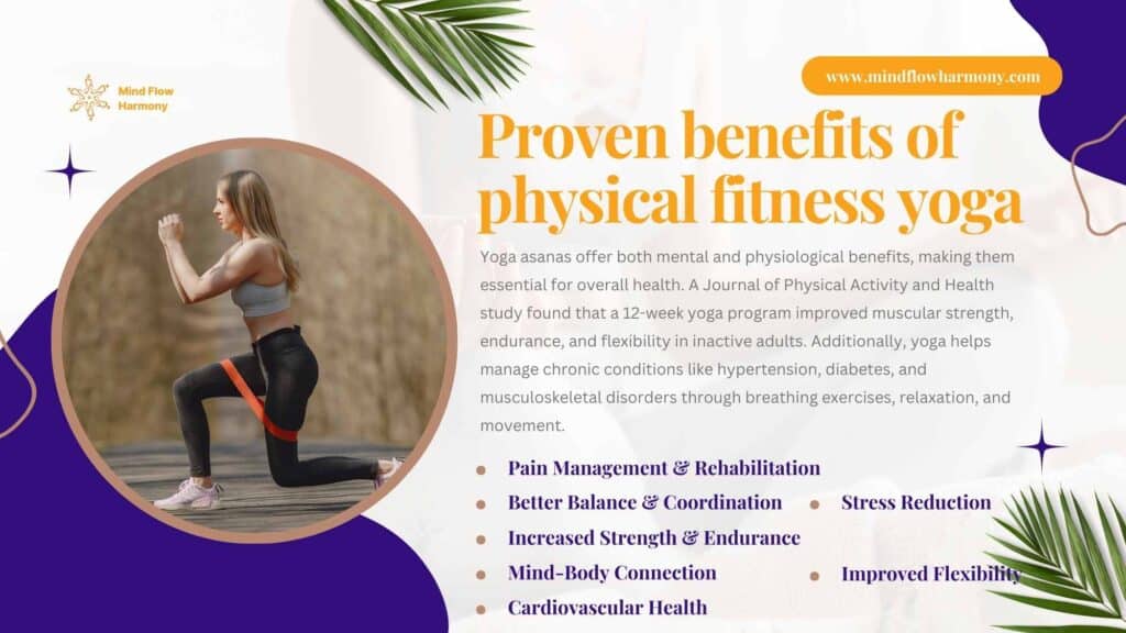 Proven benefits of physical fitness yoga