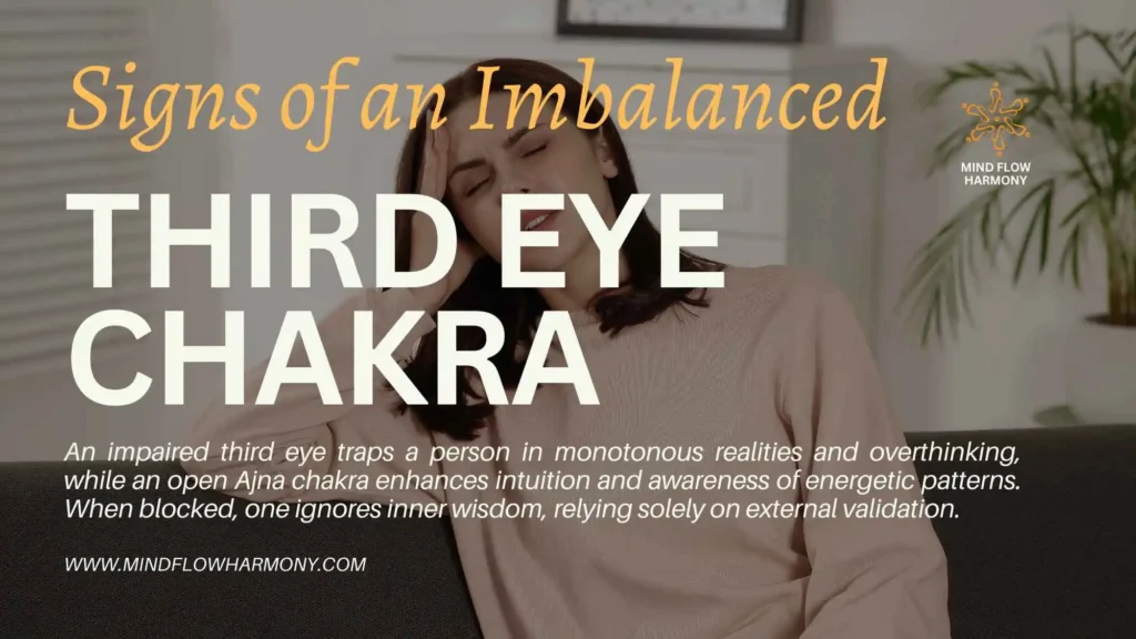 Signs of an Imbalanced Third Eye Chakra